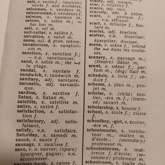 Websters french English  English French Dictionary - Picture 6 of 6